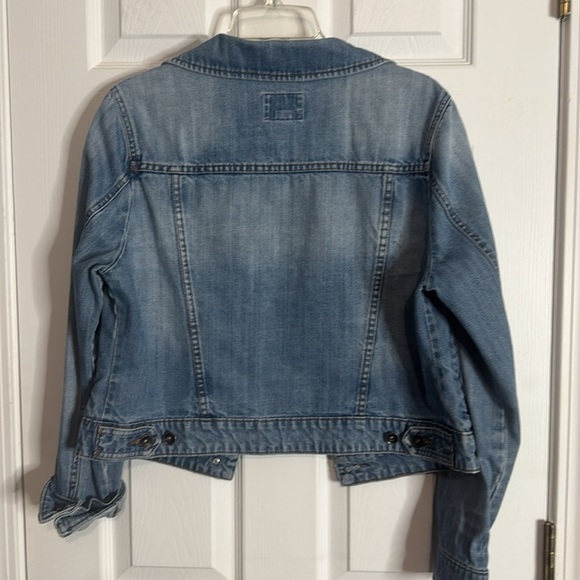 STYLUS Denim Jacket with Natural Fit Front Pockets and Chest Pockets - Size L - Picture 4 of 4